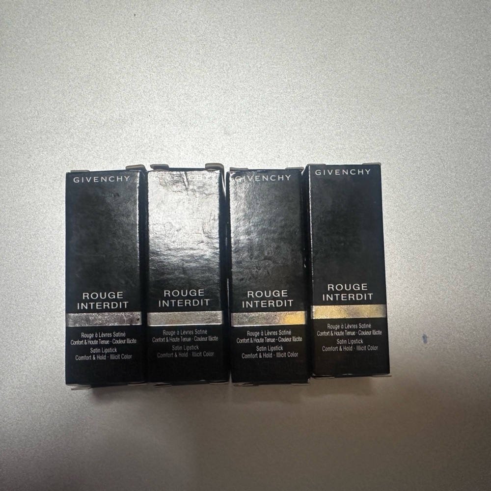 Givenchy Rouge Interdit Satin Lipstick (23 Fuchsia In The Know) Travel Sz. (4)